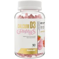 Макслер Кальций Д3 конфета жев. 2000мг №90 (клубника) GTI USA LLC/США