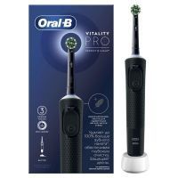Зубная щетка ORAL-B Vitality Pro электрическая D103.423.3H (тип 3708) с ЗУ тип 3757 черный №1+сирен. №1 Braun/Германия