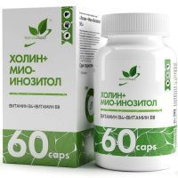 Холин + Мио-инозитол NaturalSupp капс. №60 Натуральные добавки/Россия