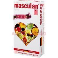 Презерватив MASCULAN-1 ULTRA №10 Тутти-Фрутти (нежные) M.P.I. Pharmaceutica/Германия