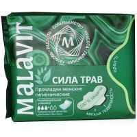 Прокладки гигиенические Малавит женские Сила трав №10 Shandong Taixi International Trade/Китай