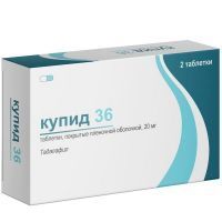 Купид 36 таб. п/пл.об. 20мг №2 Cadila Pharmaceuticals/Индия