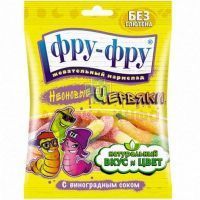 Мармелад ФРУ-ФРУ Неоновые червяки 90г The Candy Plus Sweet Factory/Чехия