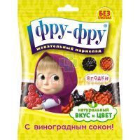 Мармелад ФРУ-ФРУ МАША И МЕДВЕДЬ "Малина и Ежевика" 100г The Candy Plus Sweet Factory/Чехия