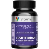 Триптофан ночной комплекс Витамир капс. №90 Квадрат-С/Россия
