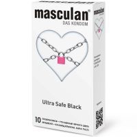 Презерватив MASCULAN Ultra Safe Black №10 M.P.I. Pharmaceutica/Германия