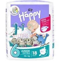 Подгузники BELLA HAPPY junior экстра (свыше 16кг) №18 TZMO S.A./Польша