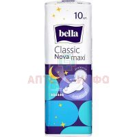 Прокладки гигиенические BELLA CLASSIC Nova Maxi №10 (drainette) TZMO S.A./Польша