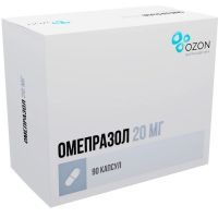 Омепразол капс. кишечнораств. 20мг №90 Озон Фарм/Россия