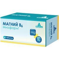 Магний В6 Миофарм таб. №60 Миофарм