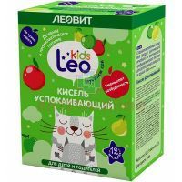 Кисель ЛЕОВИТ LEO KIDS успокаивающий 12г №5 Леовит Hyтрио/Россия