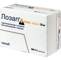 Лозап плюс таб. п/об. 50мг+12,5мг №60 Sanofi India Limited/Индия