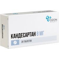 Кандесартан таб. 8мг №28 Озон