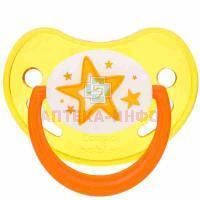 Соска-пустышка CANPOL BABIES Night Dreams силик. (0-6мес.) (арт.250930234) желт. Canpol Babies/Польша