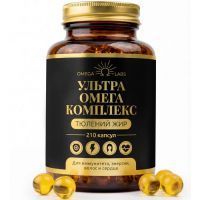 Omega Labs Ультра Омена комплекс тюлений жир капс. 350мг №210 Сиал/Россия