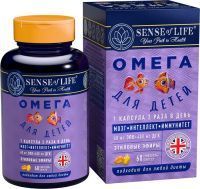 Омега 3 ДГК д/детей Sense of Life капс. №60 Quantum Solutions Group LTD/Соединенное Королевство