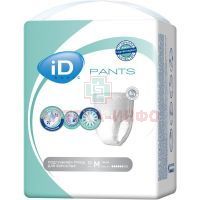 Подгузники-трусики для взрослых ID Pants Basic M №10 Ontex BVBA/Бельгия