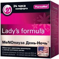 Леди-с формула Менопауза капс. №15+15 (день/ночь) Kelker Pharma Inc./США/Биовид/Россия