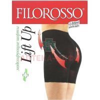 Шорты FILOROSSO Lift Up компр. 1-кл. Бразильский эффект разм. 3 (чер.) Петротекс