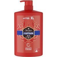 Шампунь-гель для душа OLD SPICE "2 в 1" Captain 1л Проктер энд Гэмбл/Россия