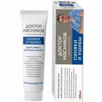 Доктор Мясников Синяки и ушибы крем-бальзам д/тела 50мл КоролевФарм/Россия
