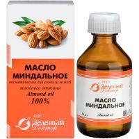 Масло косметическое Миндальное 50мл Зеленый доктор/Россия