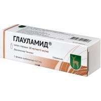 Глауламид фл.-кап.(капли глазн.) 20мг/мл+5мг/мл 5мл №1 Московский эндокринный завод