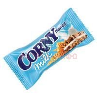 Батончики CORNY Milk с молоком и медом 30г Schwartau/Германия