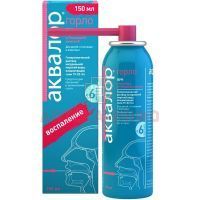 Аквалор горло алоэ+римская ромашка бал.(спрей д/горла) 150мл Нижфарм/Россия
