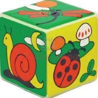 Игрушка КУРНОСИКИ 27076 "Мир вокруг тебя" кубик с пищалкой Sun Bond International/Китай