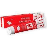 Бальзам косметический СПАСАТЕЛЬНЫЙ КРУГ 112 Мочевина 10%+прополис смягч. д/сухих и потреск. пяток 50г (арт. 131) Dr.Retter/Польша