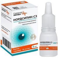 Нордсипин-СЗ фл.-кап.(капли глазн.) 10мг/мл 5мл №1 Северная звезда/Россия