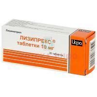 Лизипрекс таб. 10мг №30 Ирбитский ХФЗ