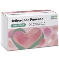 Небиволол Реневал таб. 5мг №60 Обновление ПФК/Россия