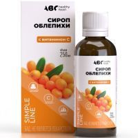 Сироп АВС ХЭЛСИ ФУД Облепихи с вит. С 250мл Грин Сайд