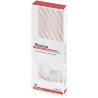 Повязка пласт. типа впитывающая стер. 10см х 35см (подушечка 5,5х30см) №25 Новые перевязочные материалы/Россия