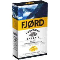 Омега-3 Фьорд Норвежская капс. 43,5г №30 Valentis JSC/Литва
