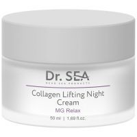 Крем DR. SEA лифтинг коллагеновый ночной с комплексом MG RELAX 50мл T.D.O.T. Industries & Intl. Trade/Израиль