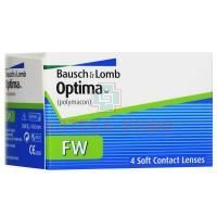 Линзы Optima FW (квартал) pk 4 Dia 14.0 BC 8.7 контактные мягкие корриг. (-1,50) Bausch & Lomb