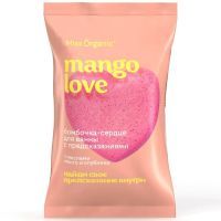Бомбочка для ванны Мисс Органик (Miss Organic) Mango Love сердце с предсказ. манго, клубника 100г Глобал Био Косметик/Россия