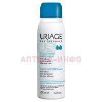 Uriage DEODORANT дезодорант с квасцовым камнем д/чувств. кожи 125мл (спрей) Дерматологические лаборатории Урьяж/Франция