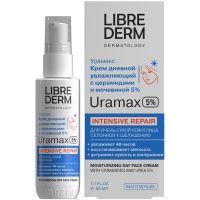 Либридерм (Librederm) Uramax крем д/лица дневной увлаж. с Церамидами и мочевиной 5% 50мл Биофармлаб/Россия