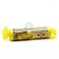 Аскорбиновая кислота с глюкозой гленвитол таб. 25мг №10 (банан) крутка Glenmery Biotechnologies/Киргизия