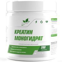 Креатин Моногидрат Naturalsupp пор. 200г Натуральные добавки/Россия