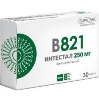 Липосомальный Интестал В-821 250мг капс. №30 Supreme Pharmatech/Тайланд
