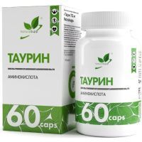 Таурин капс. №60 Натуральные добавки/Россия