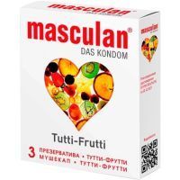 Презерватив MASCULAN Tutti-Frutti №3 M.P.I. Pharmaceutica/Германия