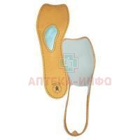 Стельки полустельки д/модельной обуви ортопедич. (кожа) разм. 39 (арт. СТ-231) Тривес