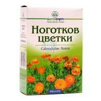 Календулы цветки (ноготков цветки) пак. 50г Фитофарм/Россия