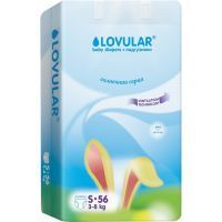 Подгузники LOVULAR Солнечная серия разм. S (3-8кг) №56 Lovular/Великобритания